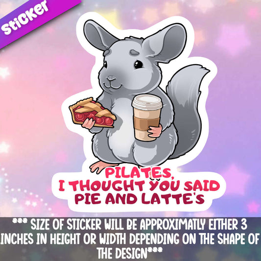 Pilates, I Thought You Said Pie And Lattes