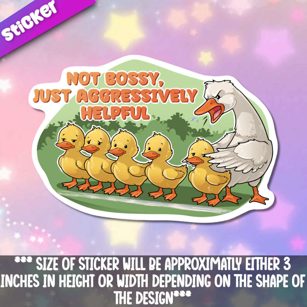 Not Bossy, Just Aggressively Helpful