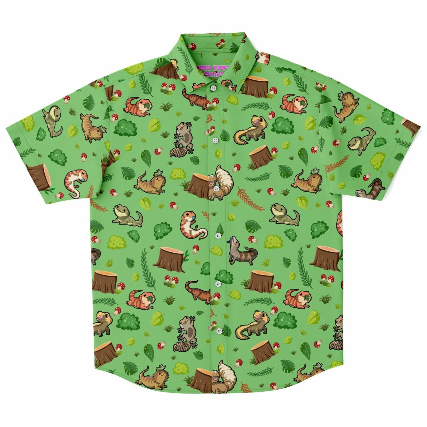 Lizard Button Up Shirt