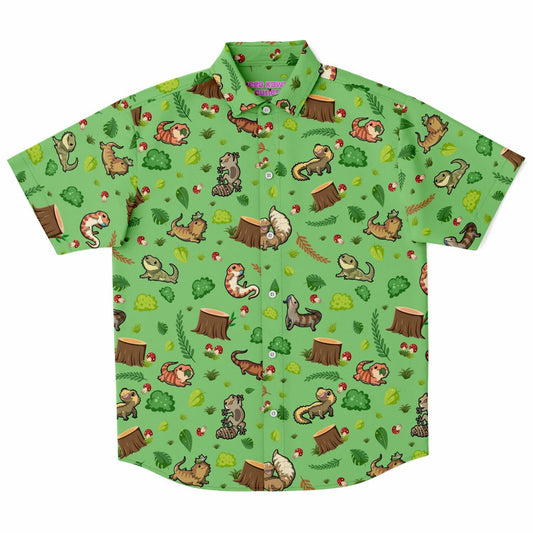 Lizard Button Up Shirt