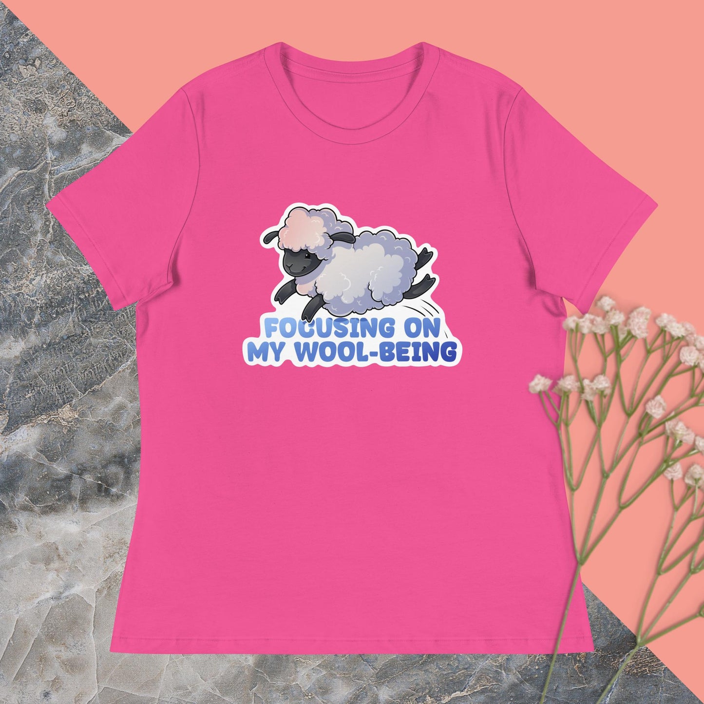 Focusing on my Wool-Being Women's Relaxed T-Shirt