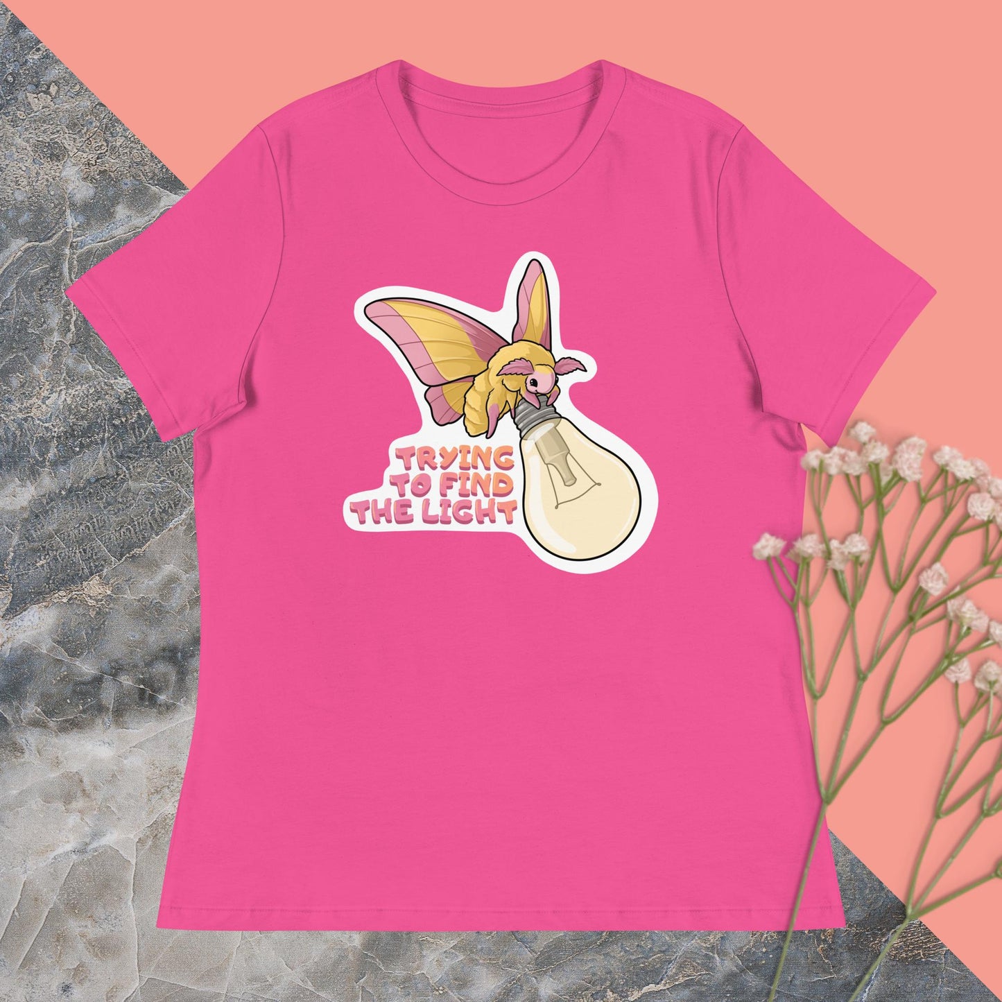 Trying to Find the Light Women's Relaxed T-Shirt
