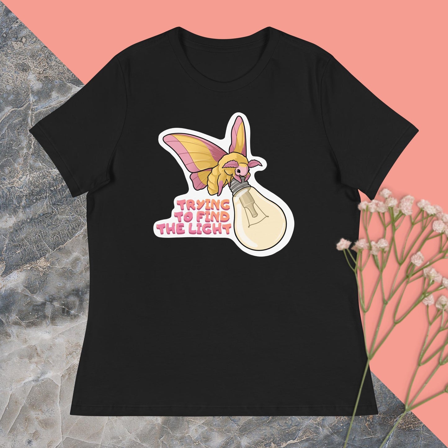 Trying to Find the Light Women's Relaxed T-Shirt