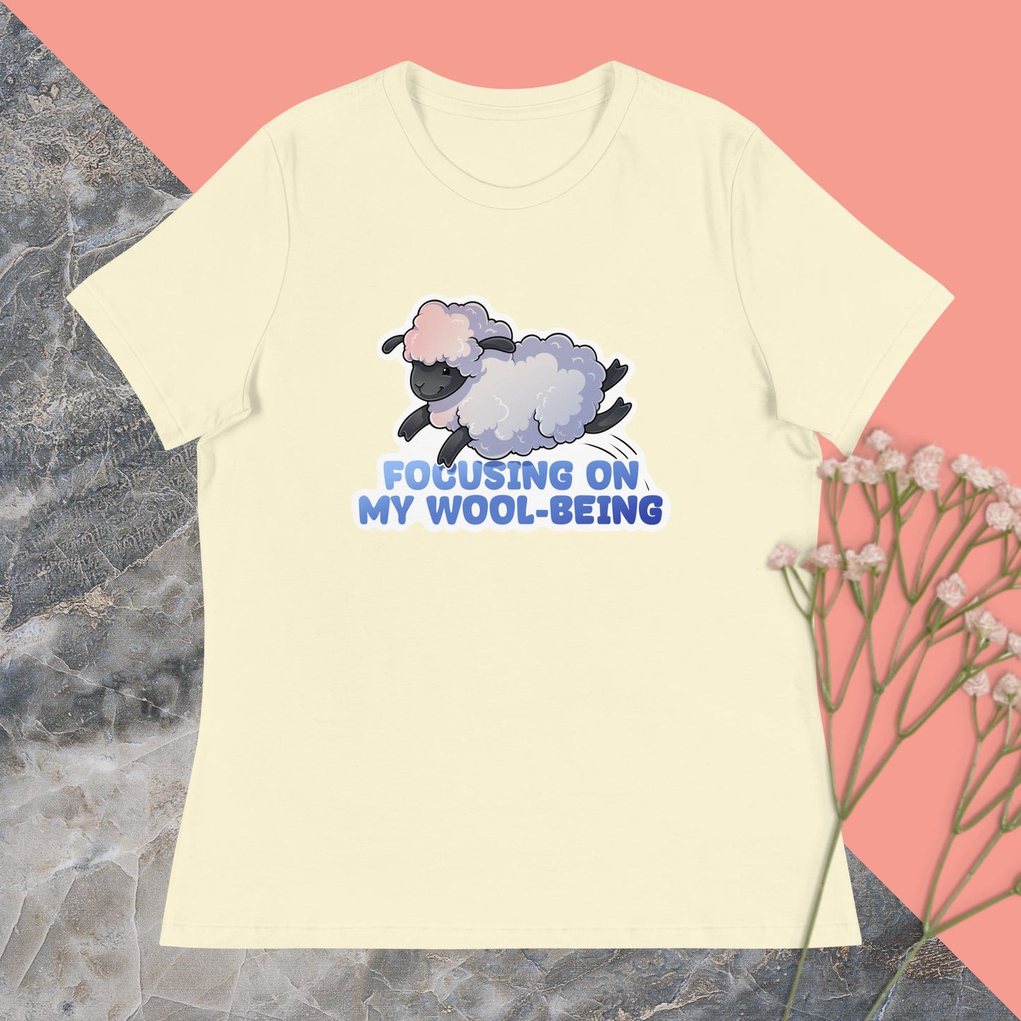 Focusing on my Wool-Being Women's Relaxed T-Shirt