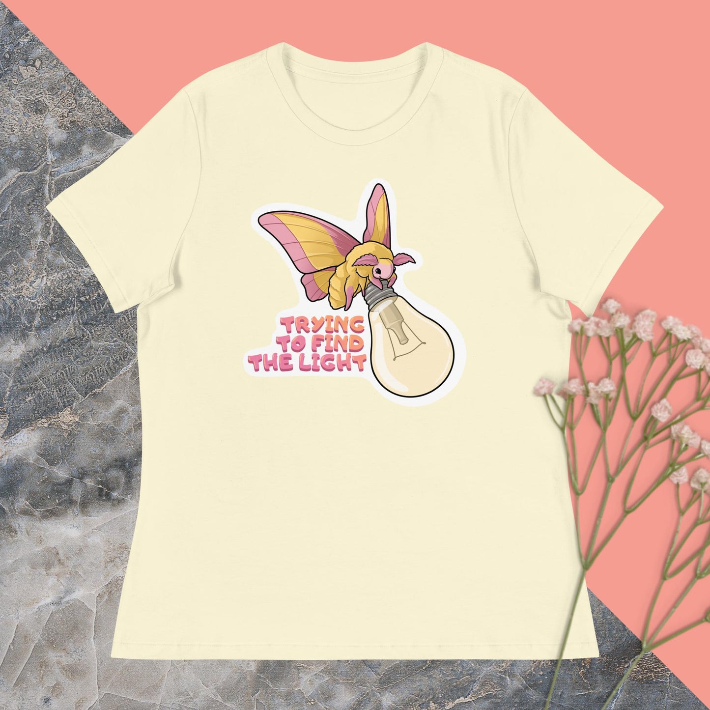 Trying to Find the Light Women's Relaxed T-Shirt