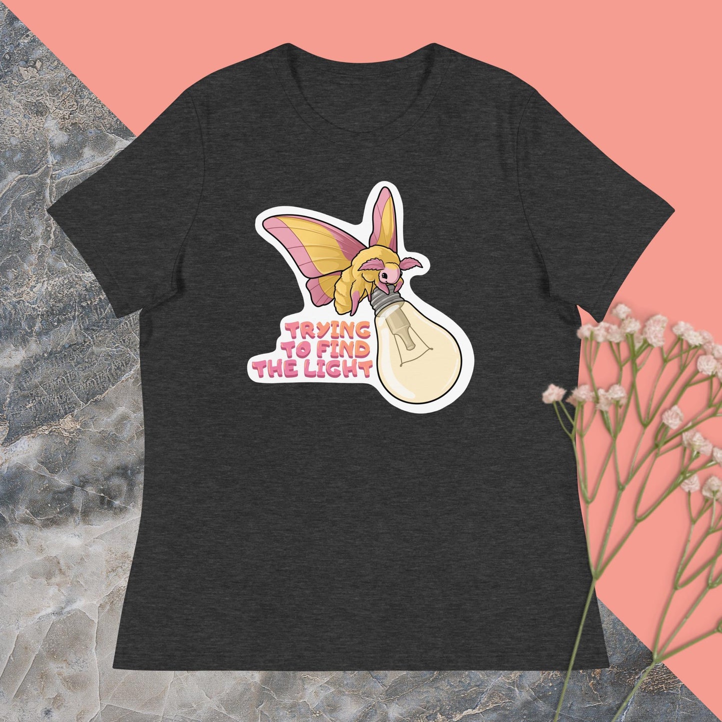 Trying to Find the Light Women's Relaxed T-Shirt