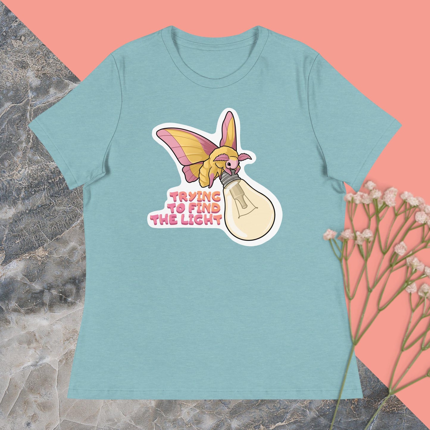 Trying to Find the Light Women's Relaxed T-Shirt