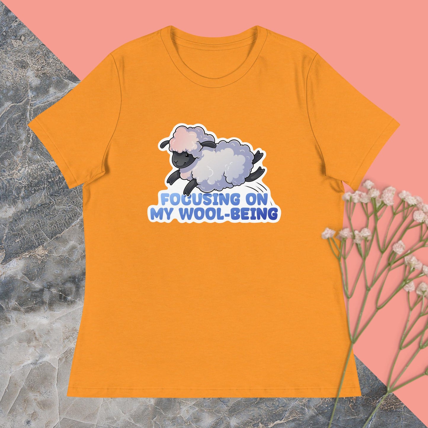 Focusing on my Wool-Being Women's Relaxed T-Shirt