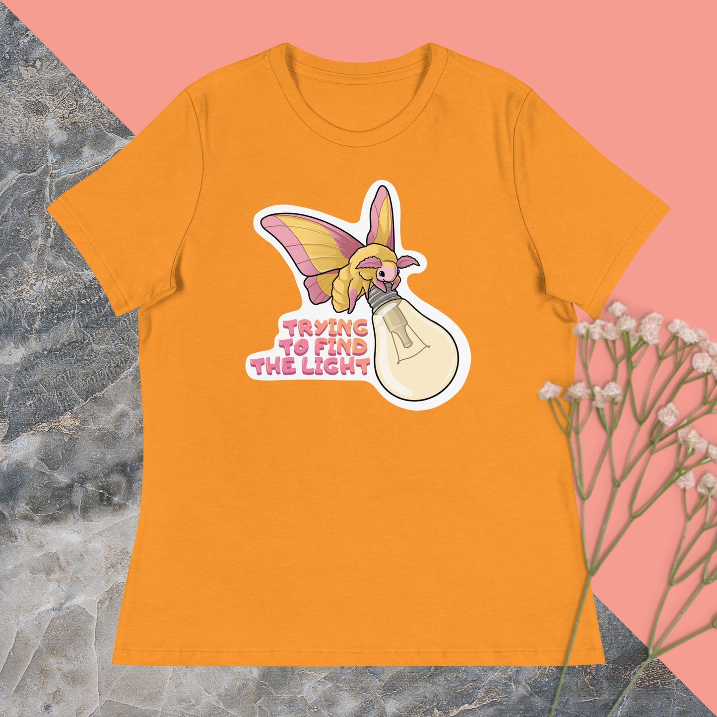 Trying to Find the Light Women's Relaxed T-Shirt