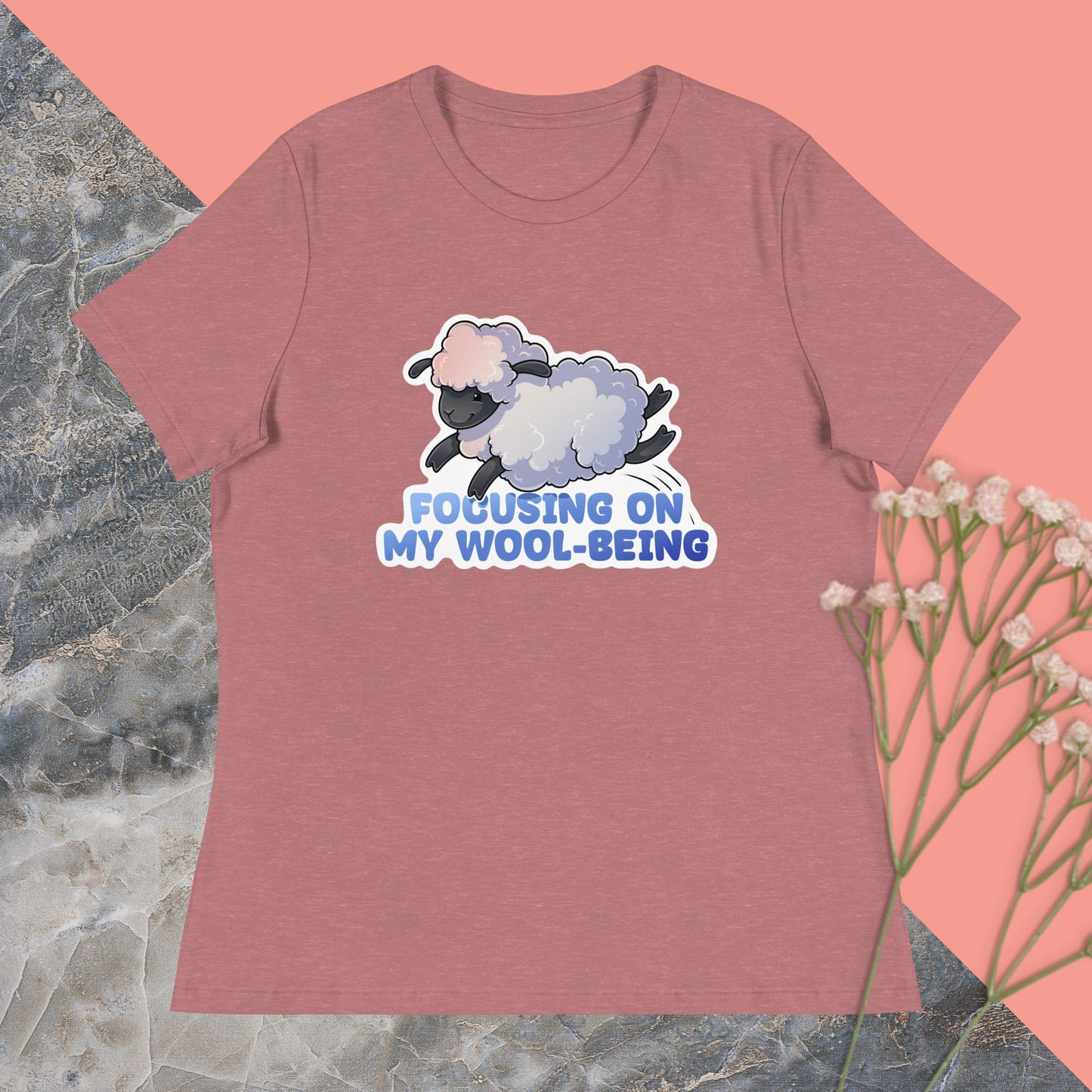 Focusing on my Wool-Being Women's Relaxed T-Shirt