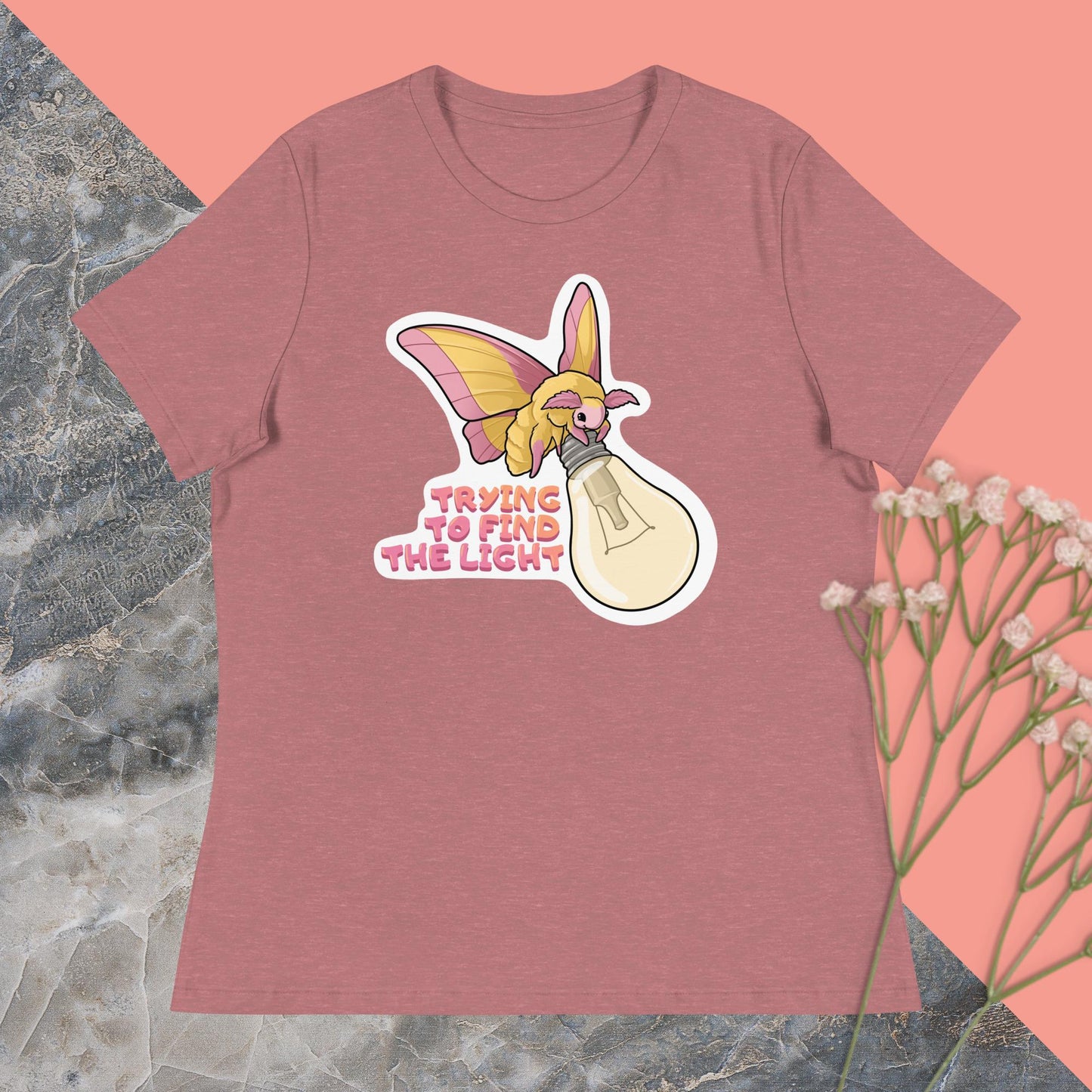 Trying to Find the Light Women's Relaxed T-Shirt