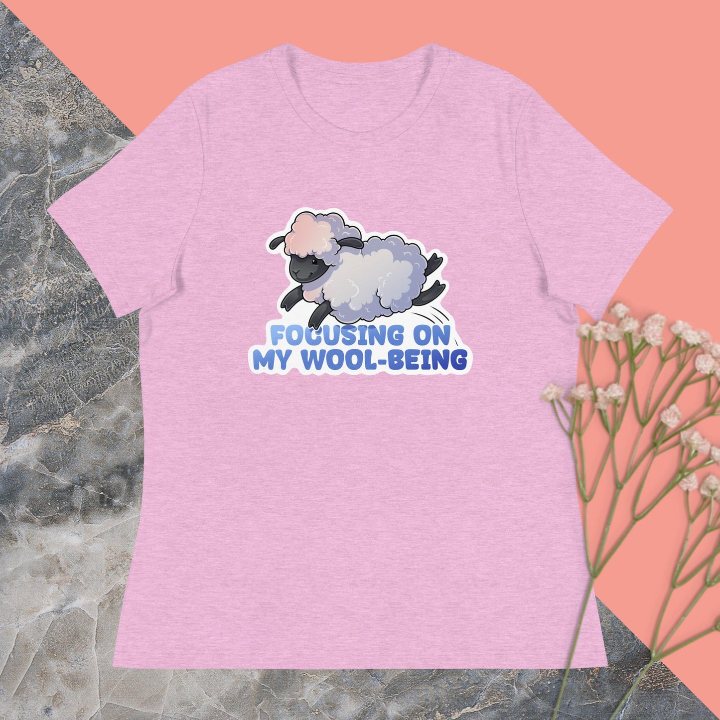 Focusing on my Wool-Being Women's Relaxed T-Shirt