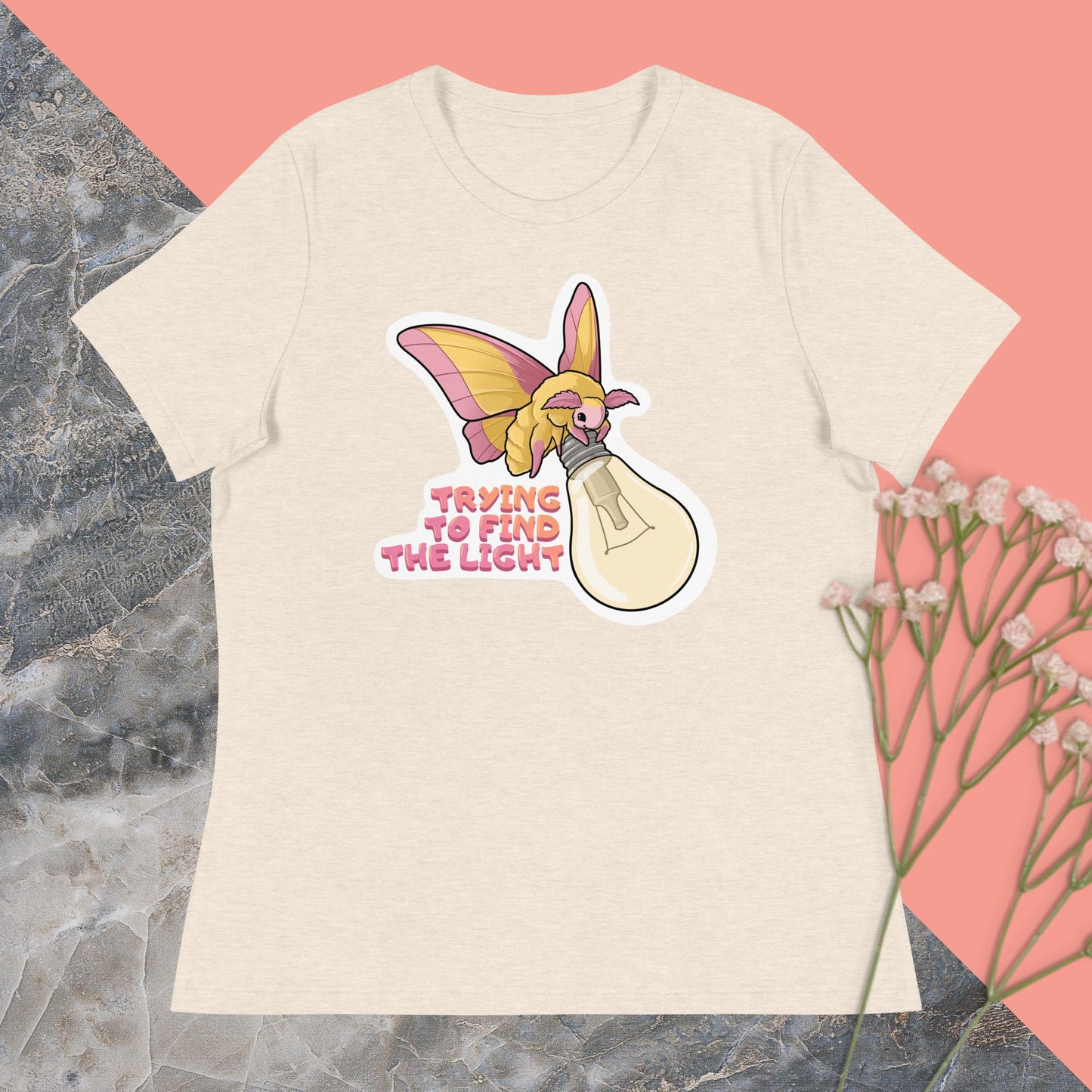 Trying to Find the Light Women's Relaxed T-Shirt
