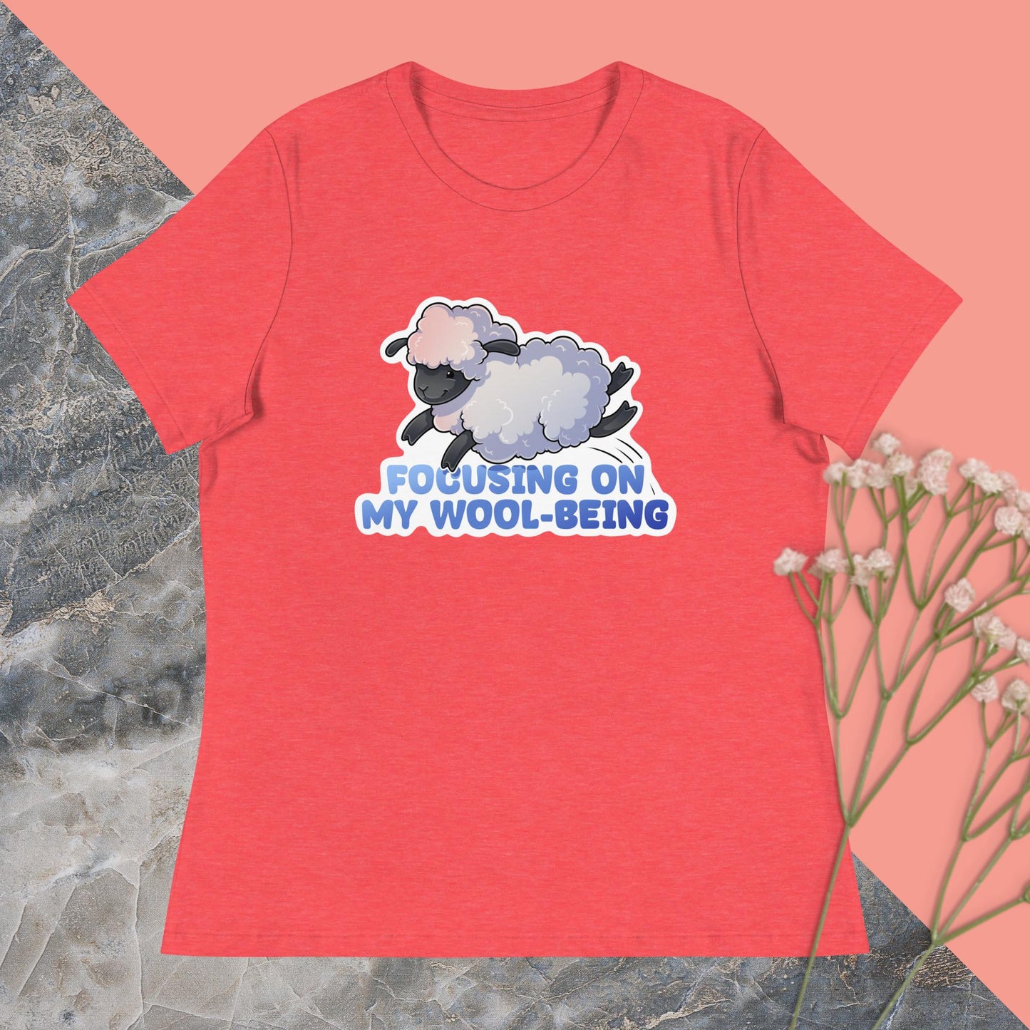 Focusing on my Wool-Being Women's Relaxed T-Shirt