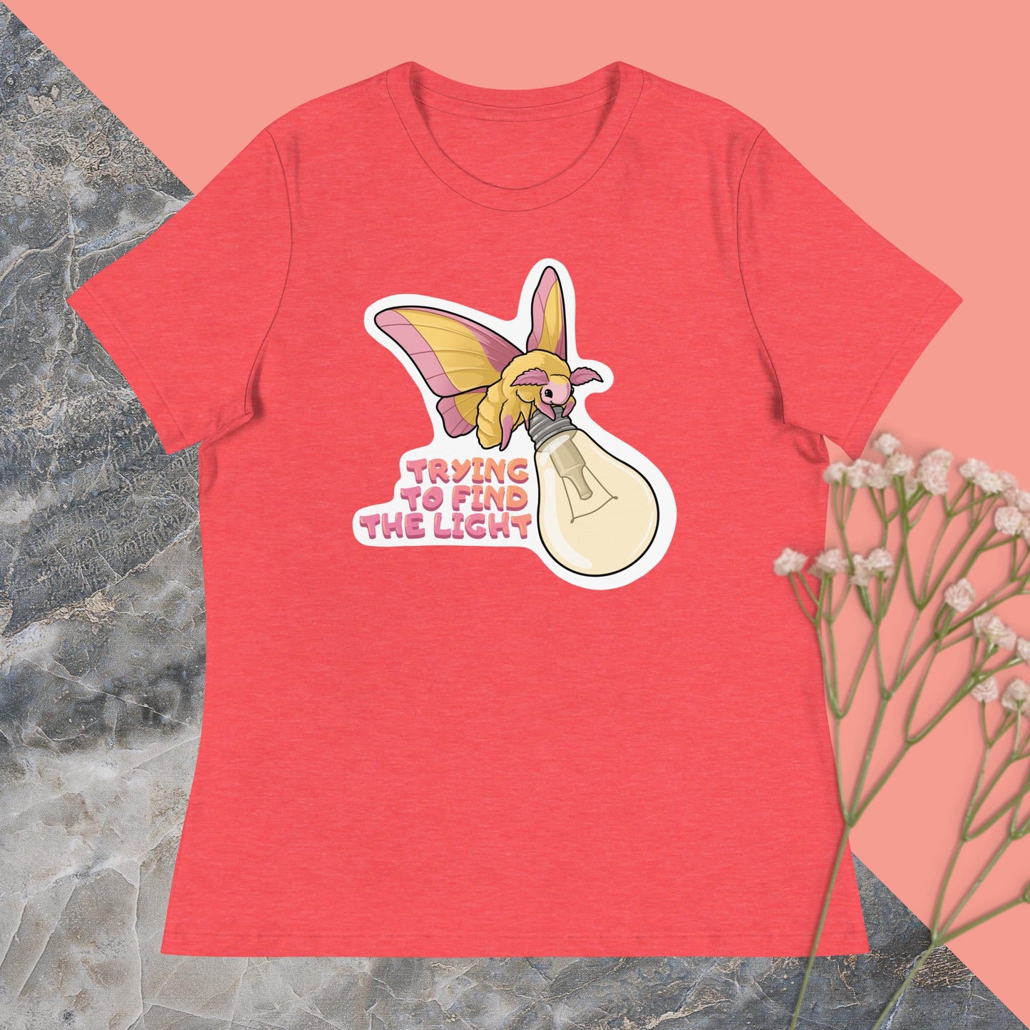Trying to Find the Light Women's Relaxed T-Shirt