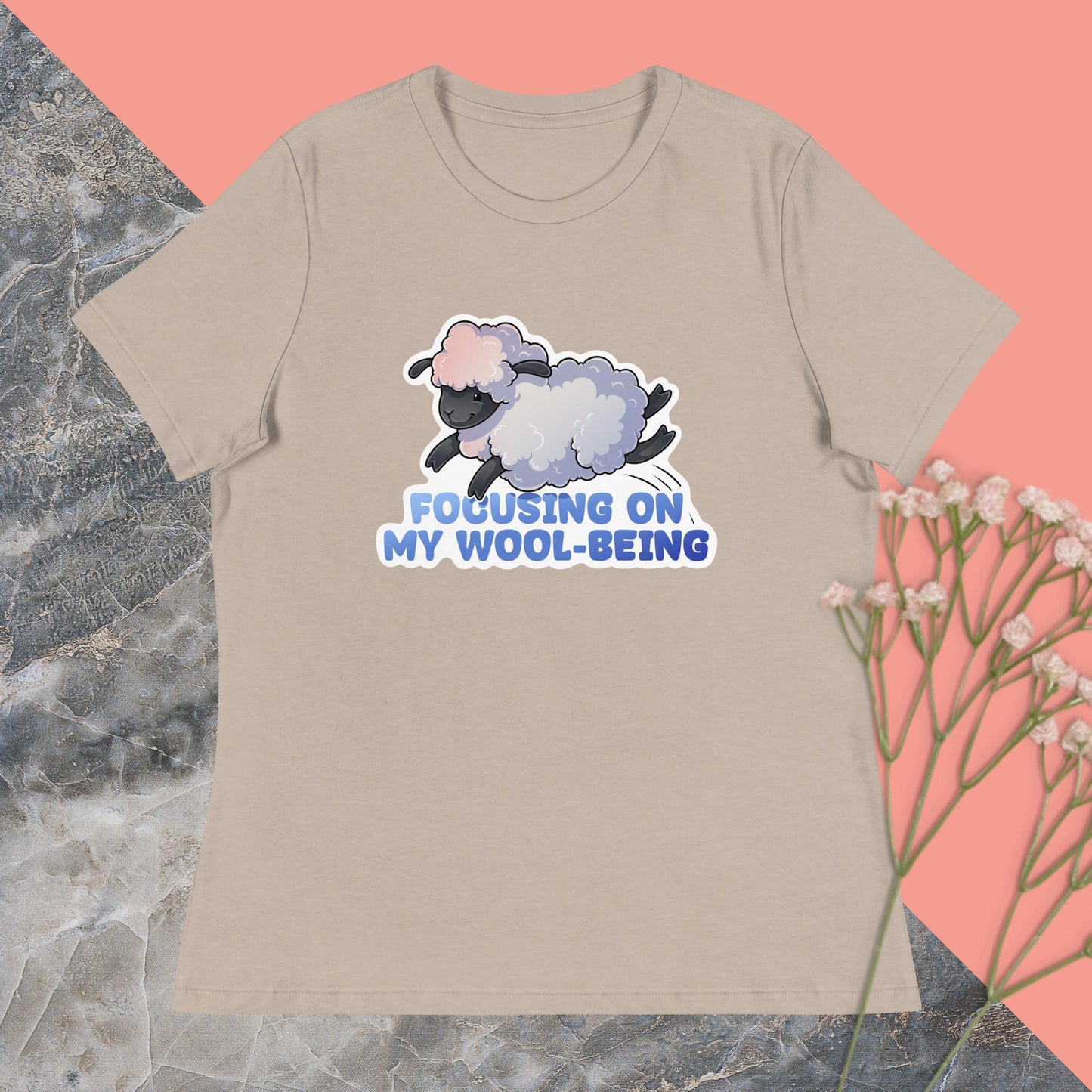 Focusing on my Wool-Being Women's Relaxed T-Shirt
