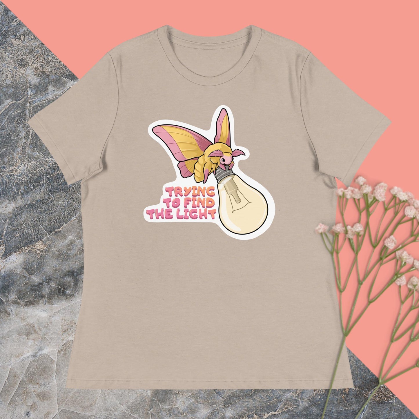 Trying to Find the Light Women's Relaxed T-Shirt
