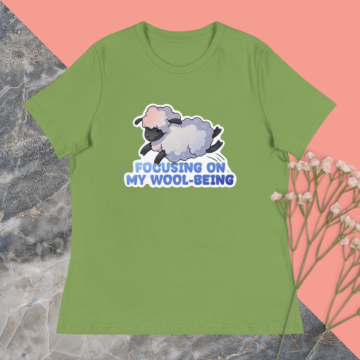 Focusing on my Wool-Being Women's Relaxed T-Shirt