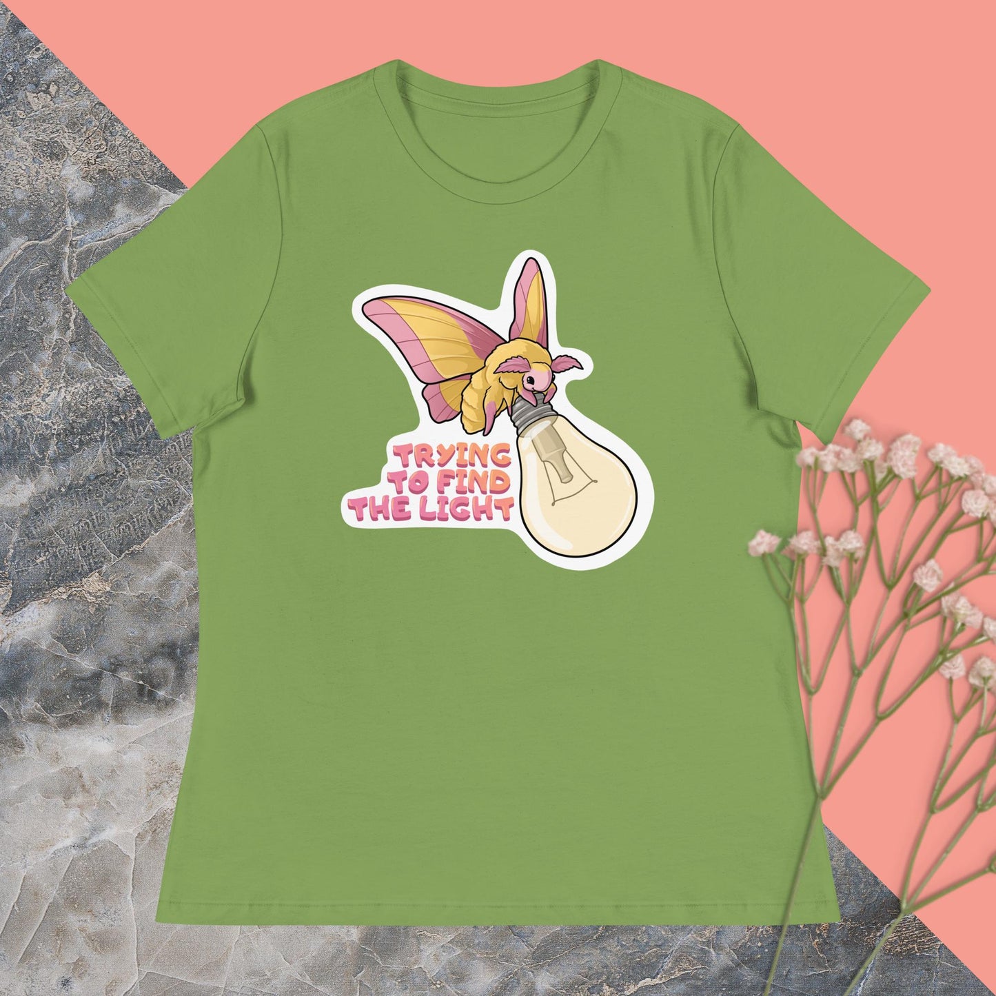 Trying to Find the Light Women's Relaxed T-Shirt