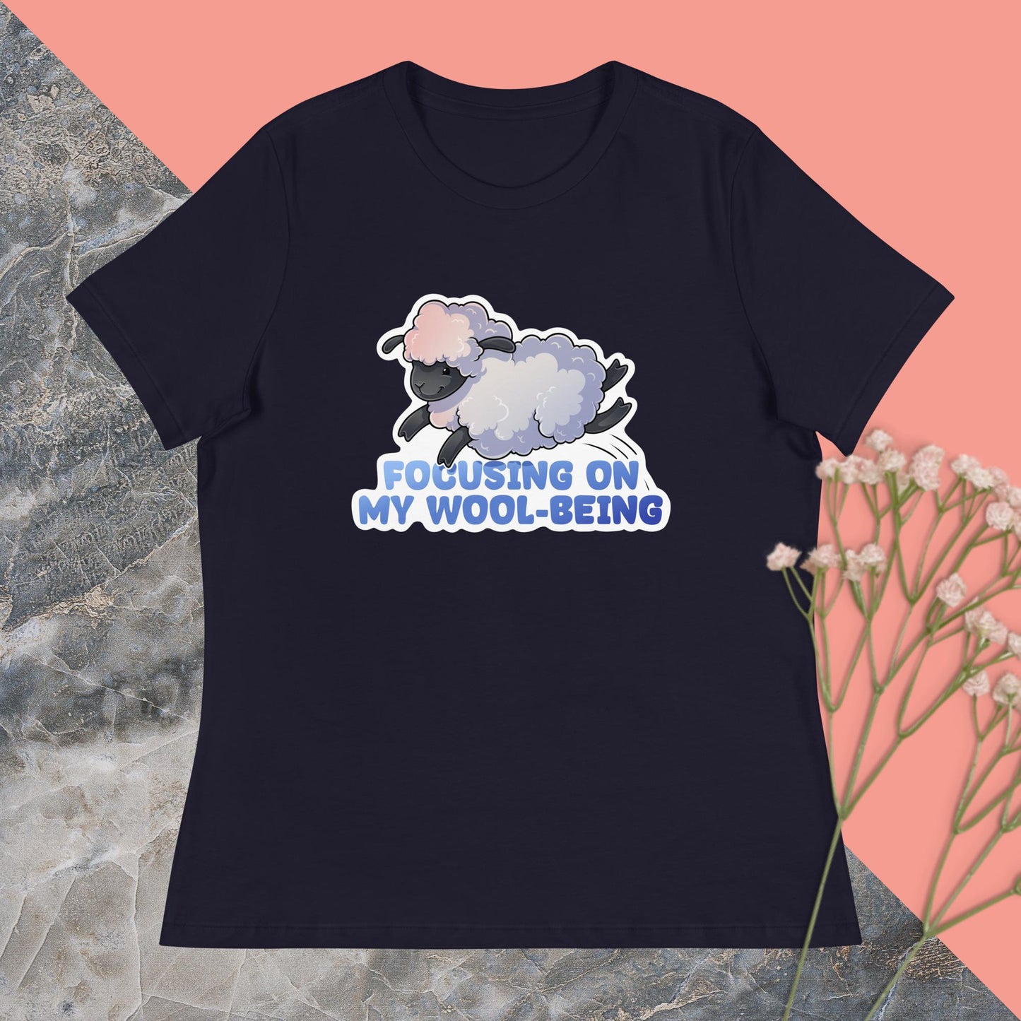 Focusing on my Wool-Being Women's Relaxed T-Shirt