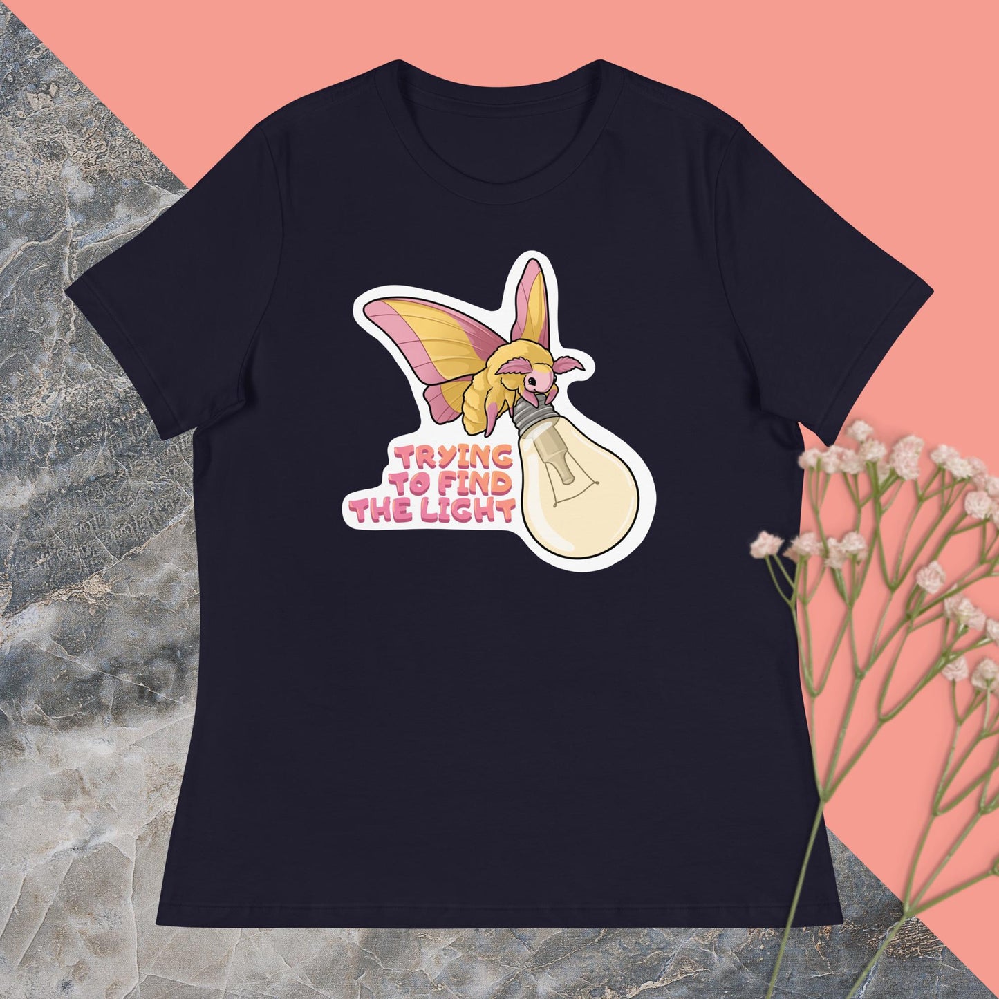 Trying to Find the Light Women's Relaxed T-Shirt