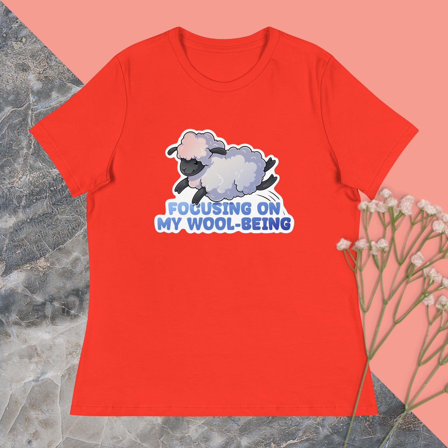 Focusing on my Wool-Being Women's Relaxed T-Shirt