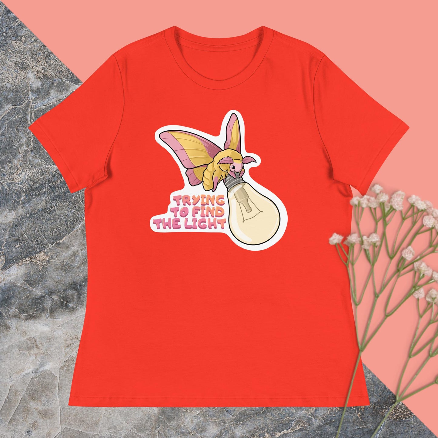 Trying to Find the Light Women's Relaxed T-Shirt
