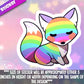 Fox- Rainbow