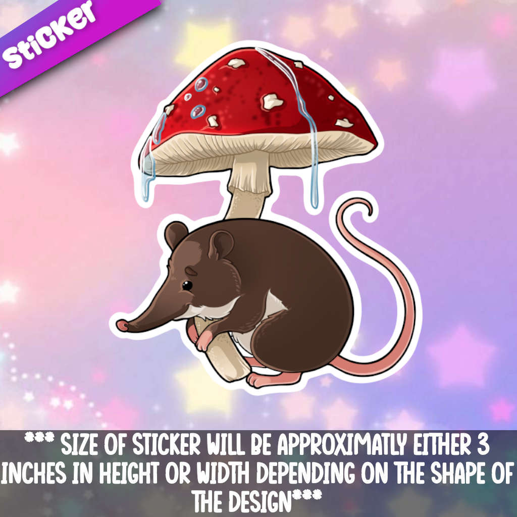 Shrew with a Mushroom