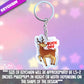 Buck off Acrylic Keychain