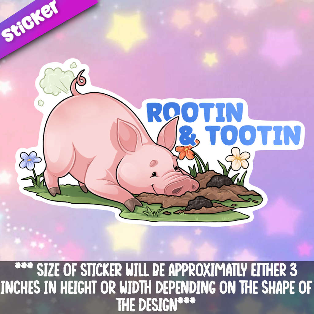 Rootin and Tootin Pig