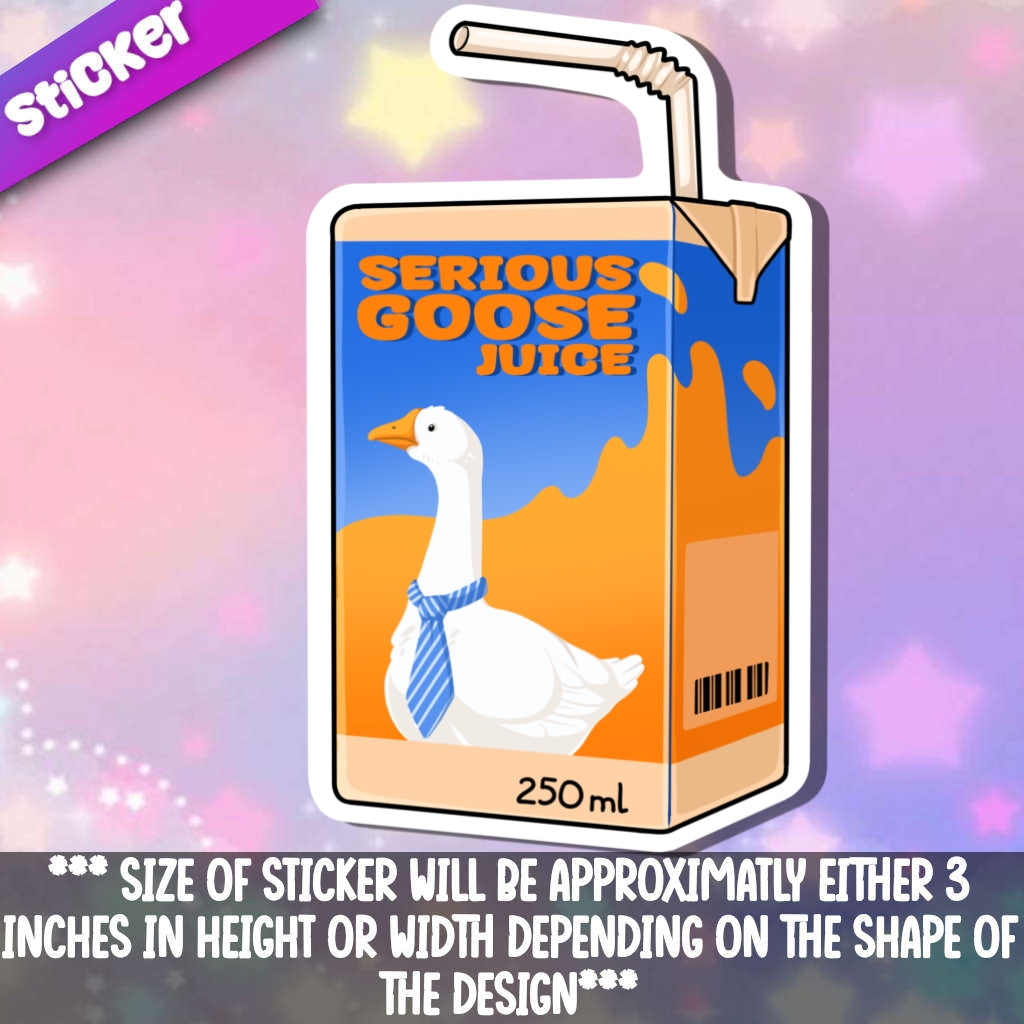 Serious goose juice