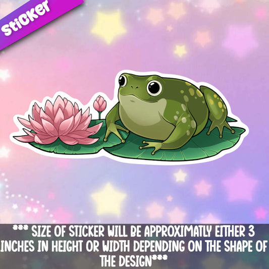 Frog with Lilypad