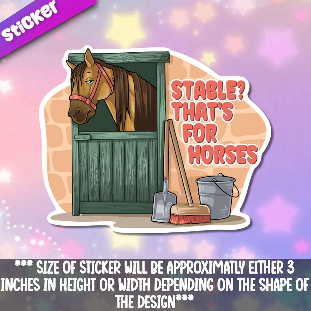 Stable That's For Horses