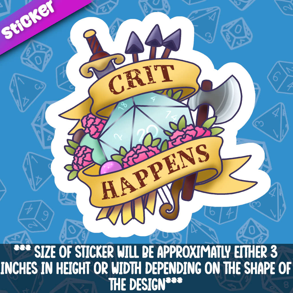 Crit Happens Dice