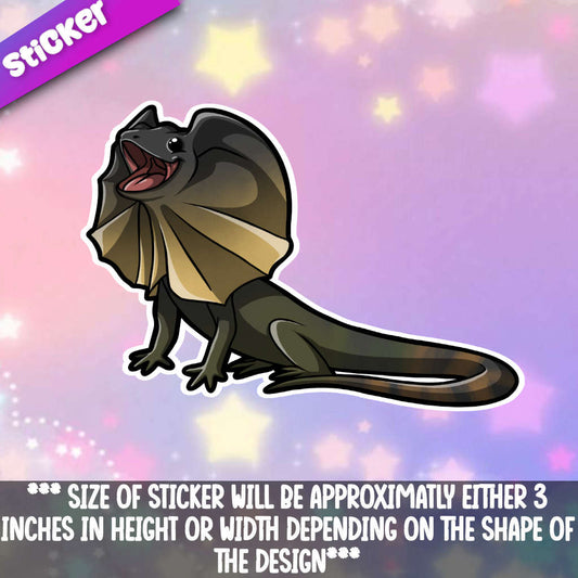 Frilled Neck Lizard