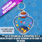 Potion Bottle Treasure Hoarder Shaker Keychain