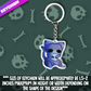 71 Nom Nom Kitty keychain