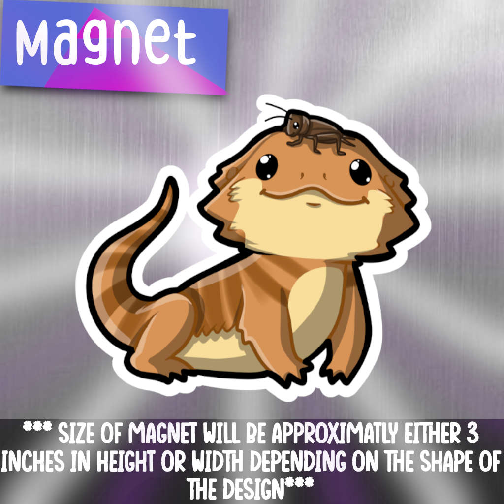 bearded dragon magnet