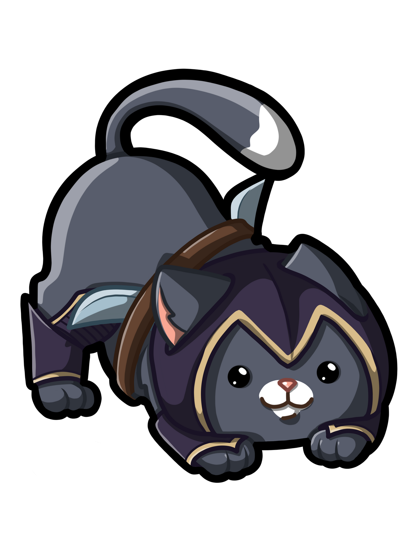 Cat- Rogue Acrylic Keychain