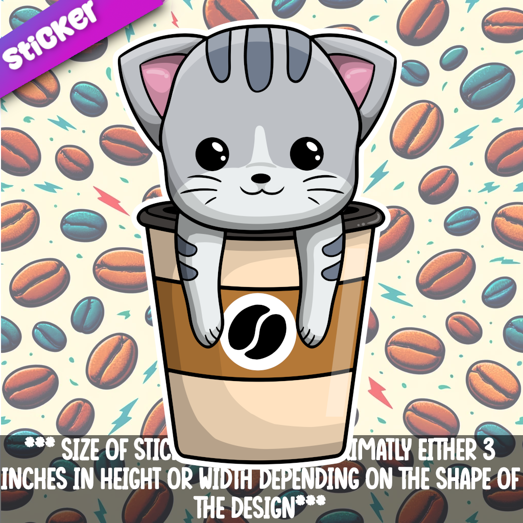 Cat with Coffee 6