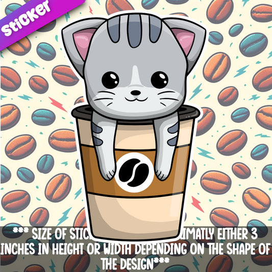 Cat with Coffee 6