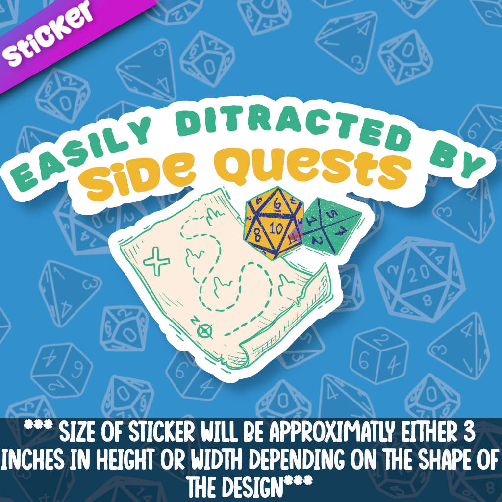 Easily Distracted By Side Quests