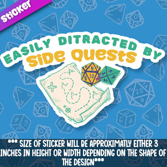 Easily Distracted By Side Quests