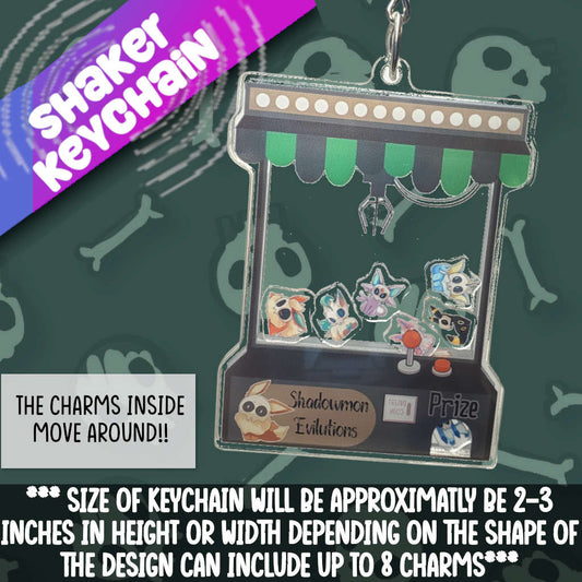 Shadowmon Evilutions Shaker Keychain