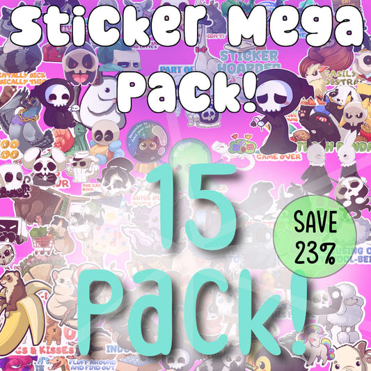 15 Sticker Bundle Pack