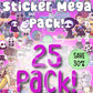 25 Sticker Bundle Pack