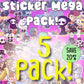 5 Sticker Bundle Pack